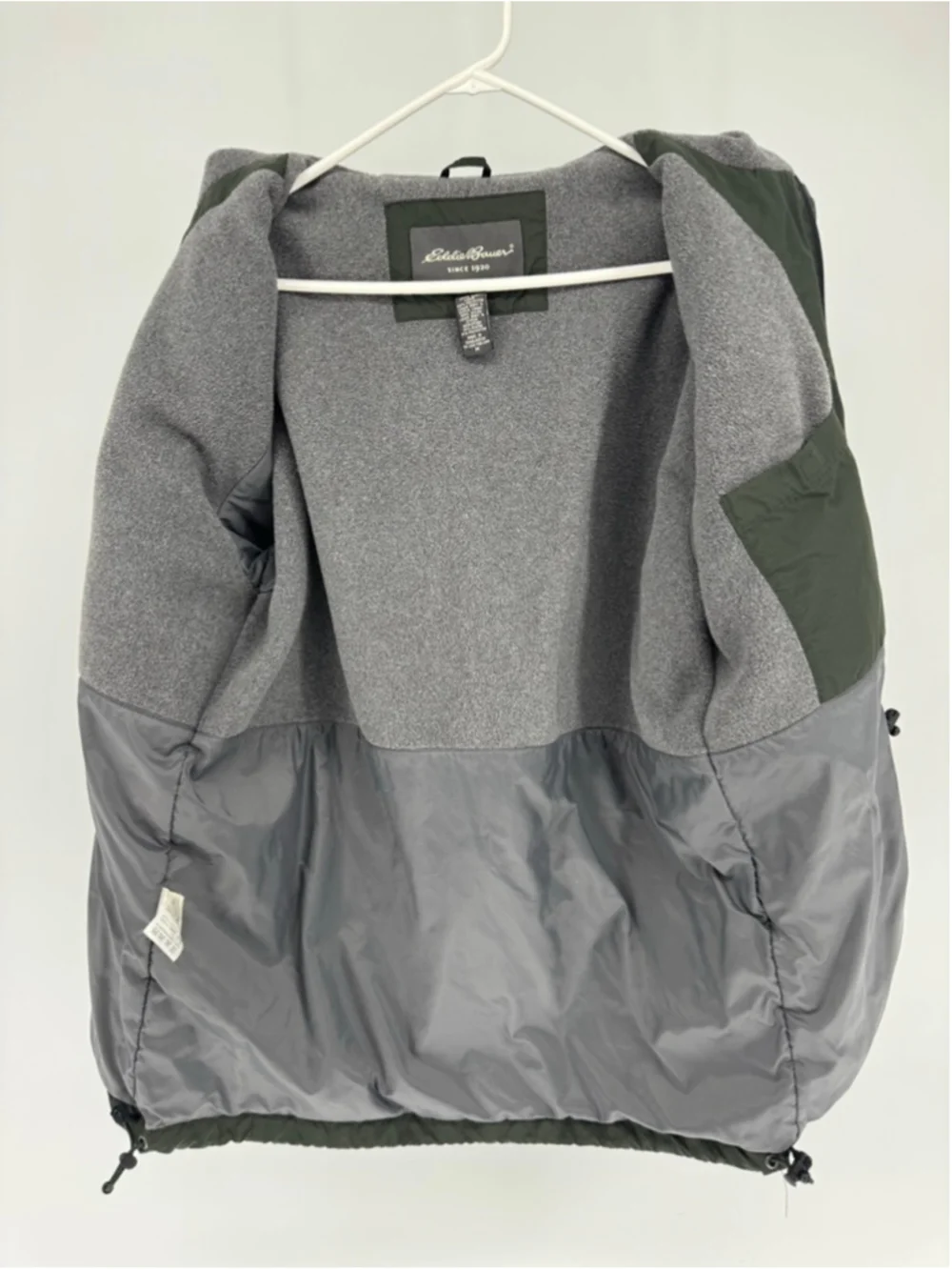 Eddie Bauer Men's Performance Jacket Large Green Gray - Picture 4 of 6